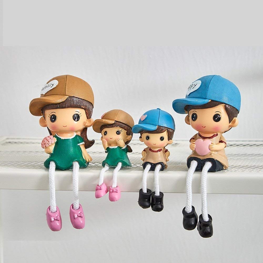 Petite statue amour : 4 figurines en résine, le cadeau idéal pour couples
