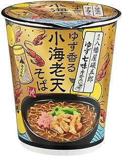 も へじ ゆず香る小海老天そば 71g KALDl×1個 そば 蕎麦 カップ麺 インスタント 柚子 えび