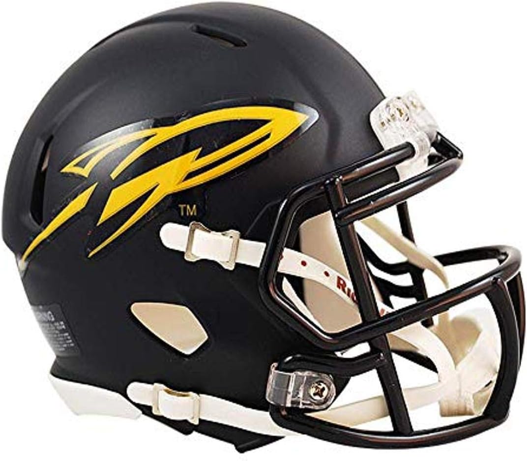 NCAA Toledo Rockets Speed Mini Helmet : Sports Fan Football Helmets : Sports & Outdoors