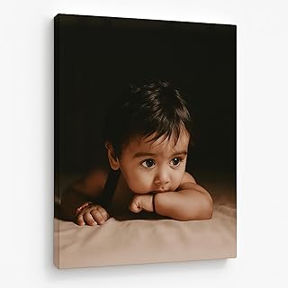 EvoArtPrints Personalised Canvas Prints, Custom Photo Gifts for Family, ...