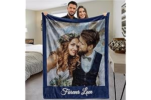 Customized Love Photo Blanket - Ships Next Day