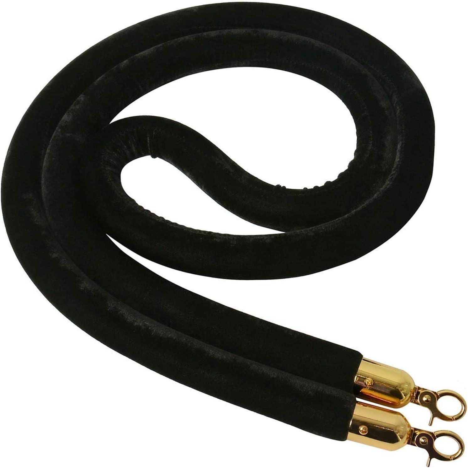 Corde de velours 2m pour poteau de guidage musée et barrière de sécurité événementielle