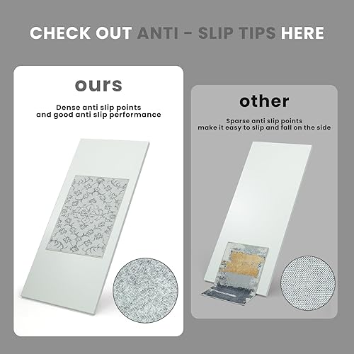 Miniatura 72 de Alfombra abstracta moderna de 3 x 5, antideslizante, resistente a las manchas, lavable, con respaldo de goma, alfombra de suelo que no desprende