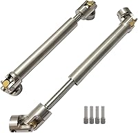 Vista 1 de 2 ejes de transmisión de acero inoxidable 4.409-6.496 in para 1/10 RC Crawler Trx4 SCX10 Wraith Axial SCX10II Capra D90 TF2 Redcat Gen7