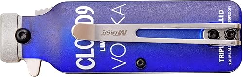 Miniatura 2 de MTECH USA Cuchillo plegable - Se coloca en posición vertical - Cuchillo para botella de vodka - Hoja de acero inoxidable satinado con mango ABS en