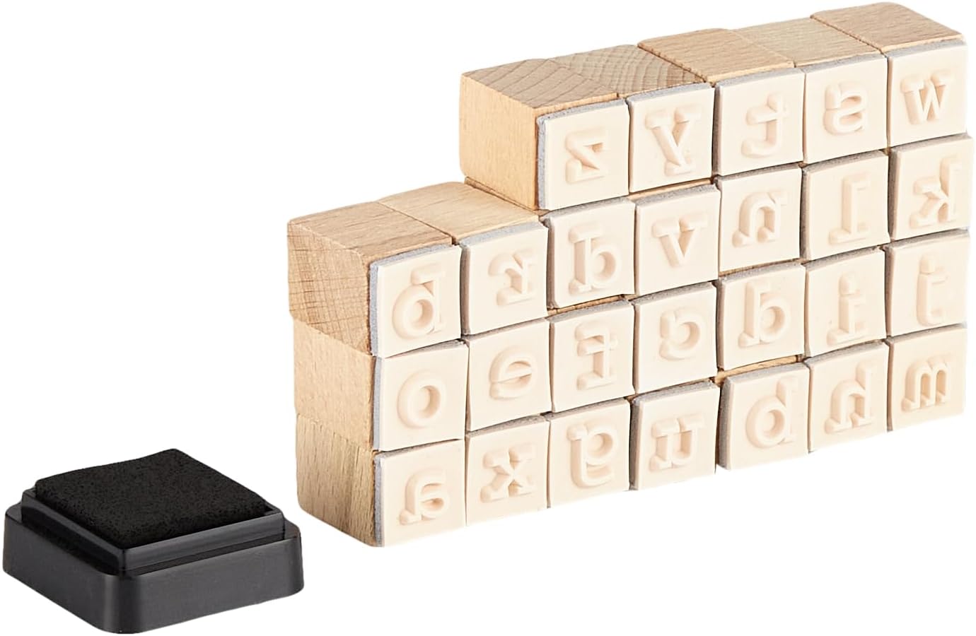 Hema Alphabet Stamps 26 Piece, Multicolour