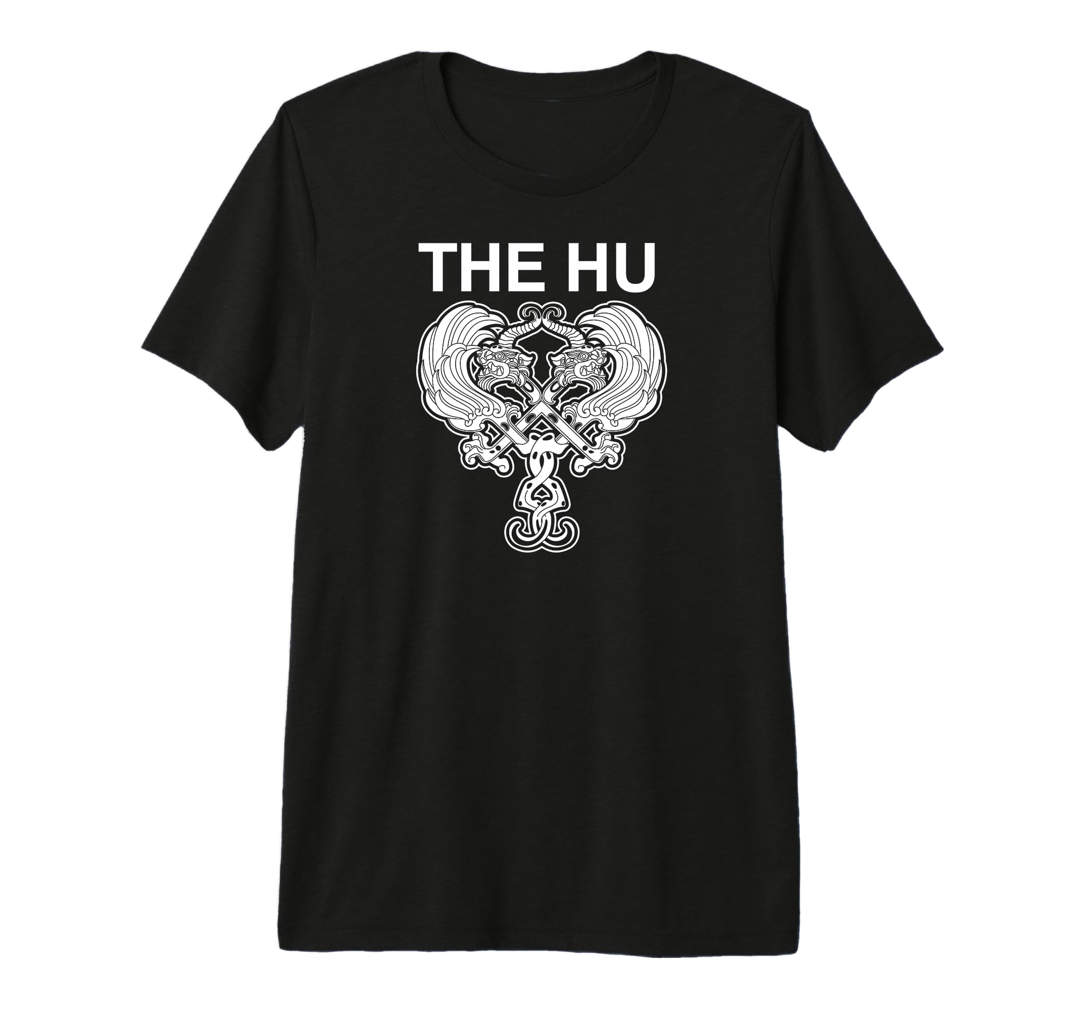The Hu The Hu White Logo Premium Tri-blend T-Shirt