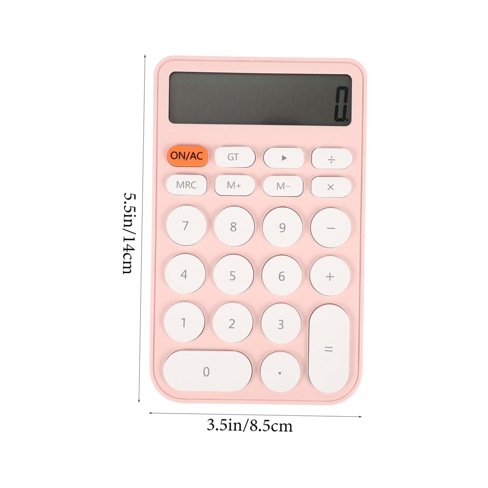 Operitacx 3pezzi Calcolatrice Portatile Colorata Per Studenti Calcolatrice Elettronica Tascabile Con Batteria Per Ufficio e Scuola Design Compatto e Leggero