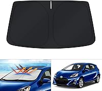 Vista 157 de KUST Parasol para parabrisas para BMW X1 F48 2016, 2017, 2018, 2019, 2020, 2021, 2022, accesorios de ajuste personalizado, parasol plegable