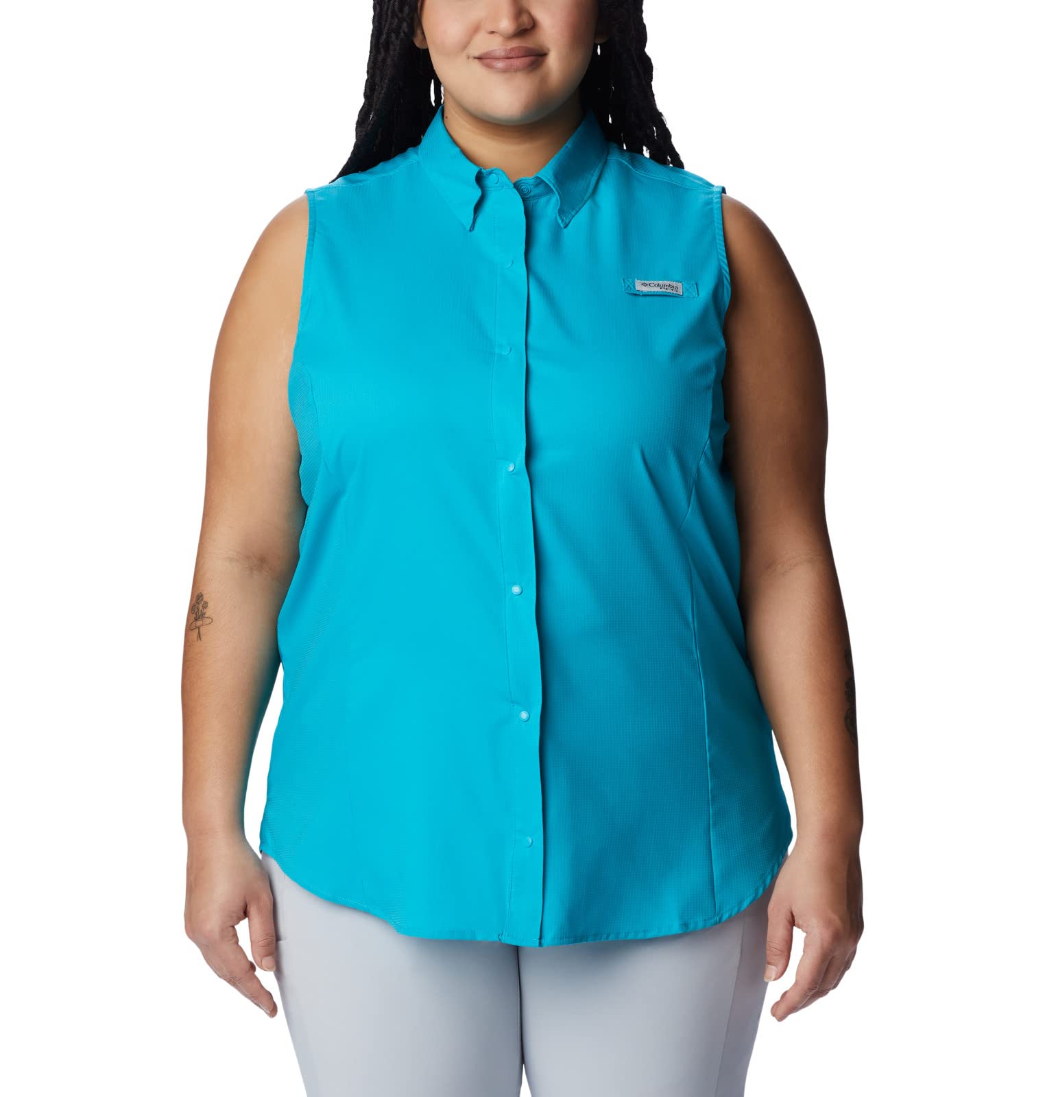 Columbia Damen Tamiami Damen Ärmelloses Shirt Sport-Shirts (1er Pack)