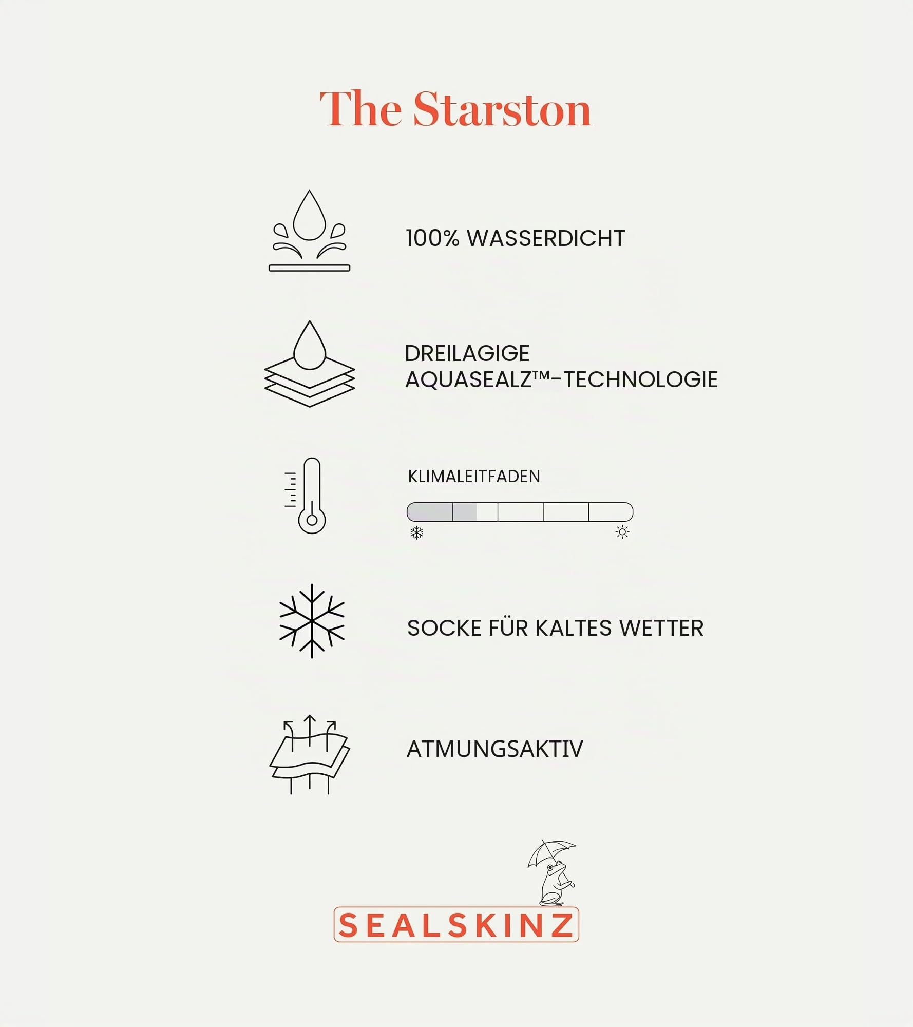 Sealskinz Unisex Kaltes Wasser Wasserdichte Socken