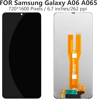 A-MIND Original LCD for Samsung Galaxy A06 Screen Rreplacement for Samsung A065 SM-A065F SM-A065F/DS SM-A065M SM-A065M/DS LCD Display Touch Screen Digitizer Assembly Repair kit