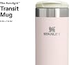 Stanley The Aerolight Transit Mug Termos Bardak, Pembe Kuvars 2.0 (Rose Quartz), 0.35 Litre