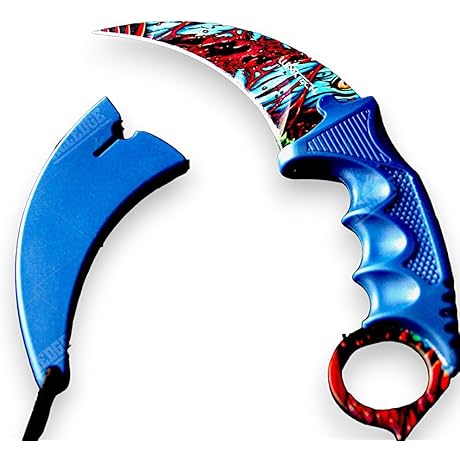 Yapimi Hyper Beast CSGO Karambit Advanced Tactical Knife