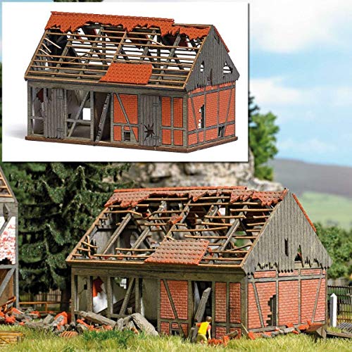 Preisvergleich Produktbild Busch 1669 H0 Verfallene Stallung