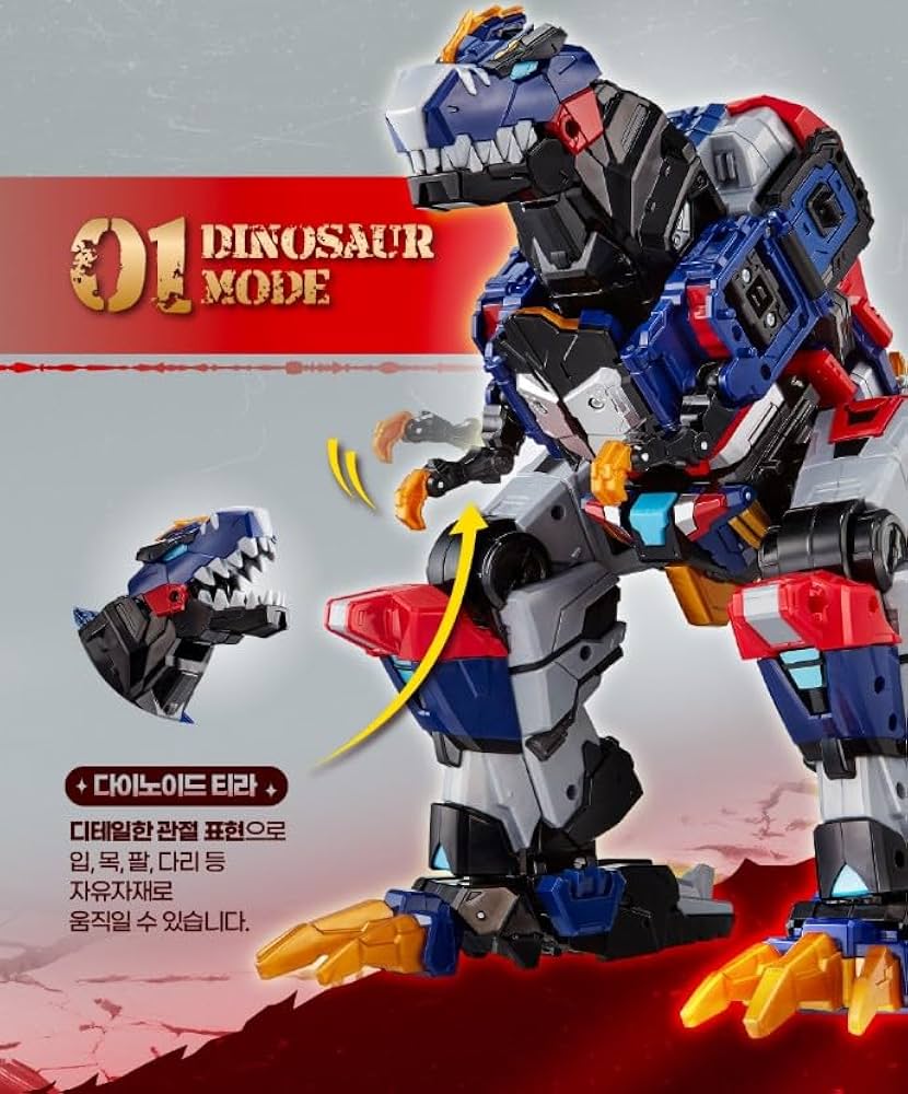 Amazon | ミニフォース ダイノイド レックスカイザー 変形ロボット