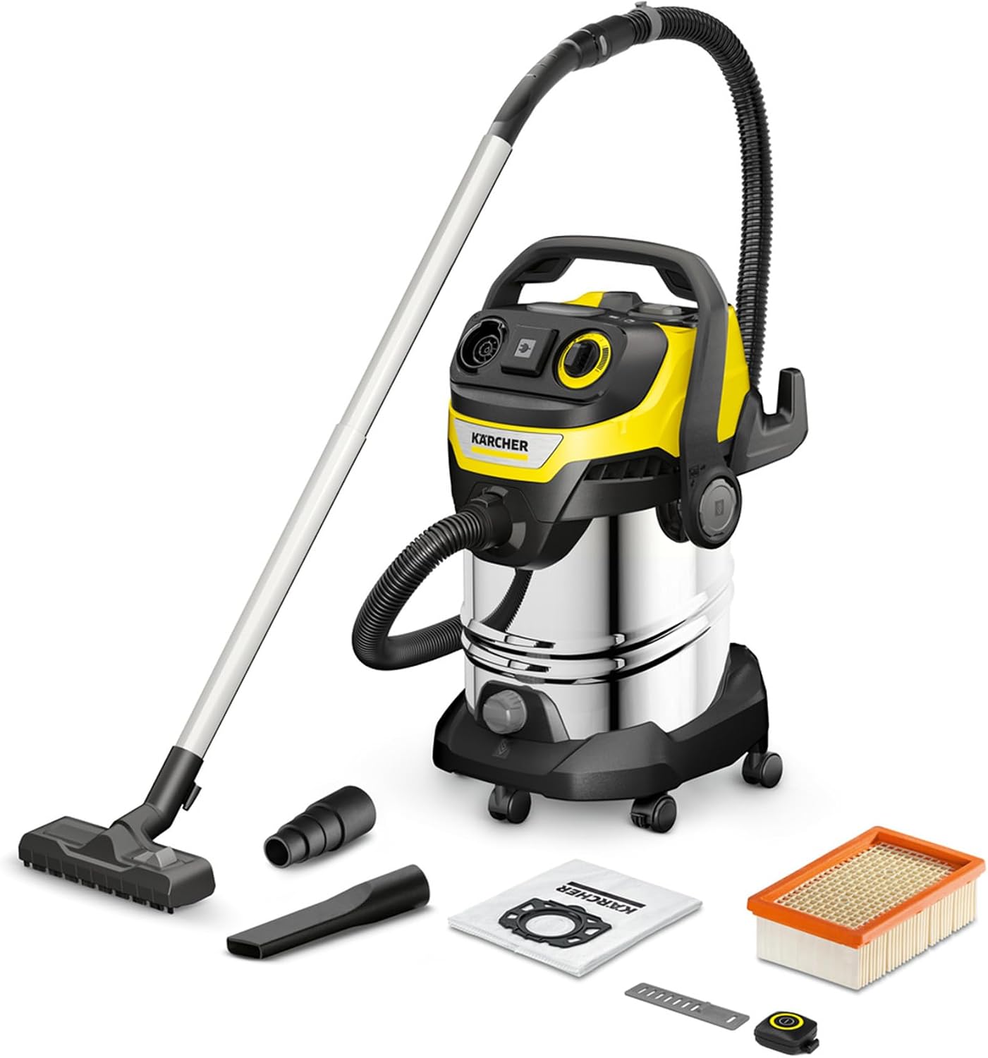 KÄRCHER WD 7 Control 1400W – Aspirateur Eau & Poussière 30 L