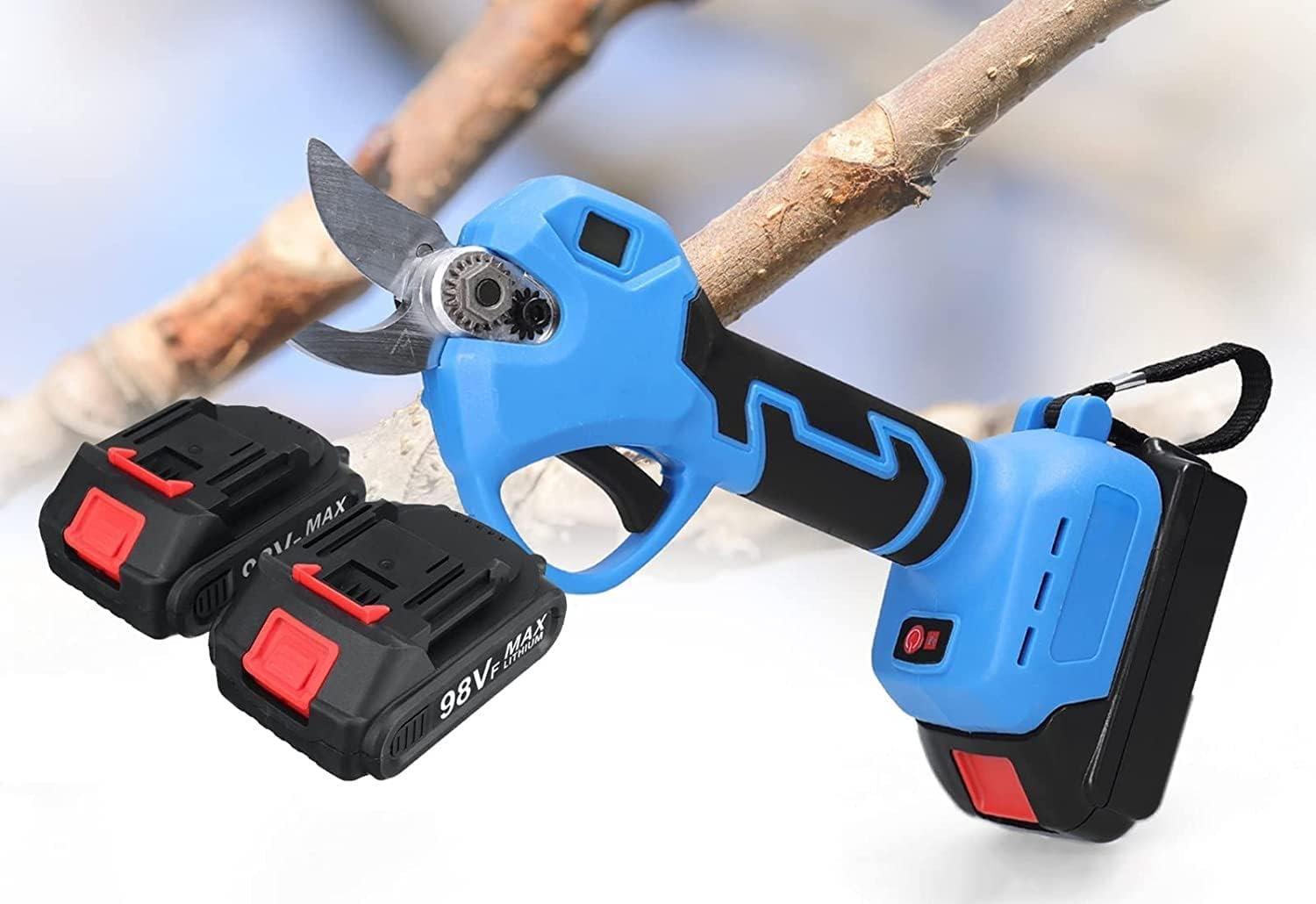 Electric secateurs, 21V Pruning Shears Cordless Tree Branch