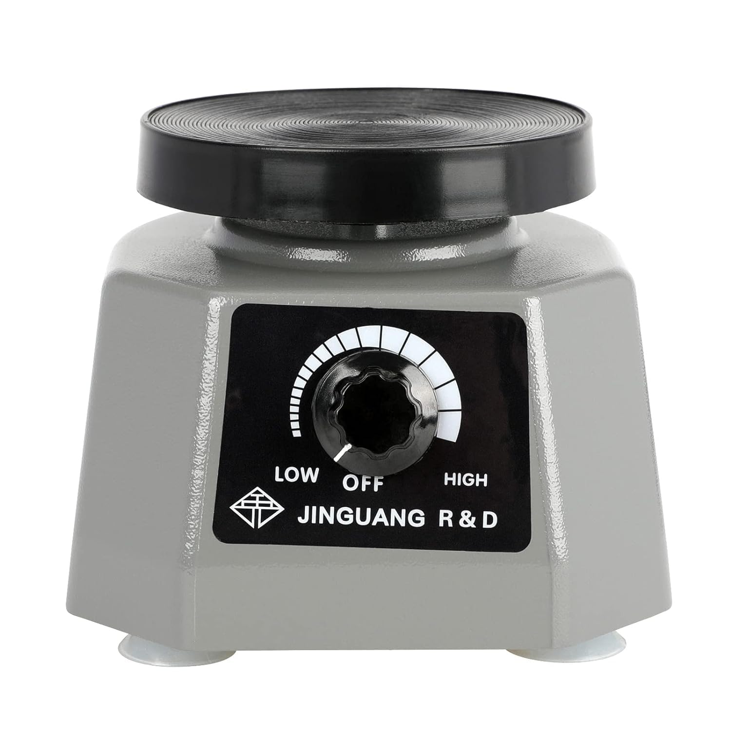 100W Lab Round Shakers Oscillator Vibrator 4" Round Equipment 110V for Mixing Gypsum Pouring Models Resin Casting