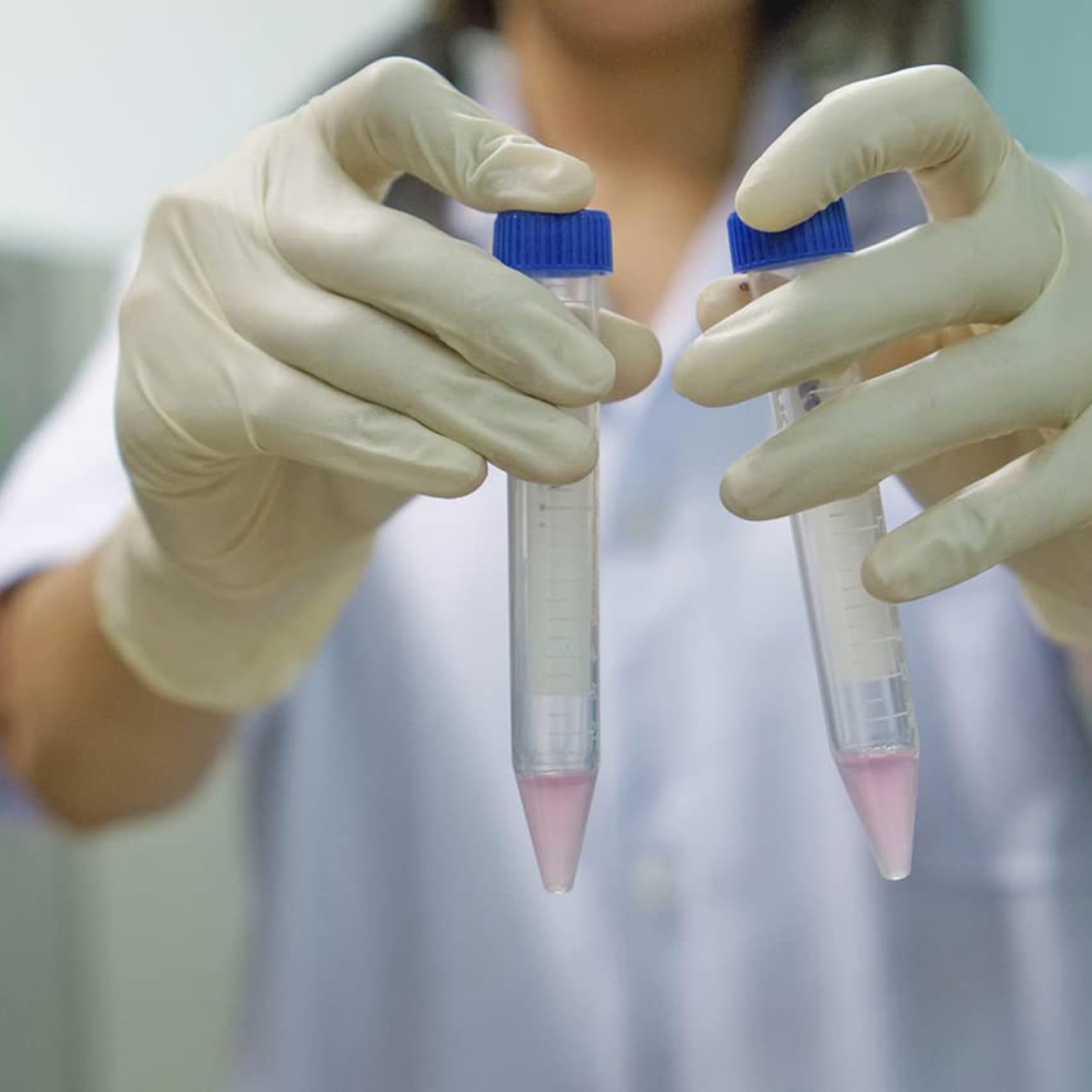 Provette Coniche da Centrifuga 15ML, 400 Provette nel Plastica Sterili con Tappi un Vite, Contenitore nel Polipropilene