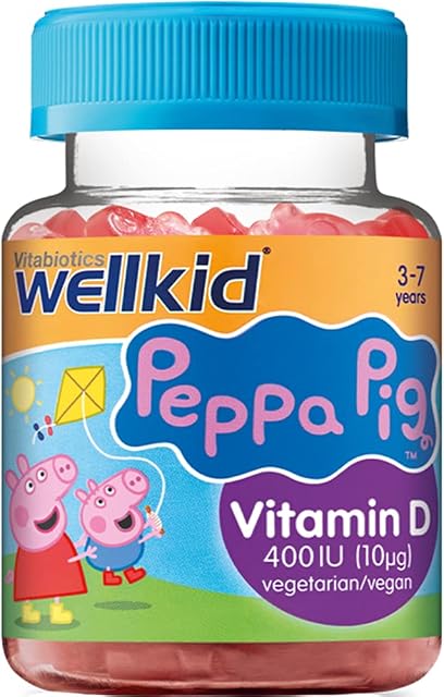 Vitabiotics Peppa Pig Vitamin D Soft Jellies, 30 Pack