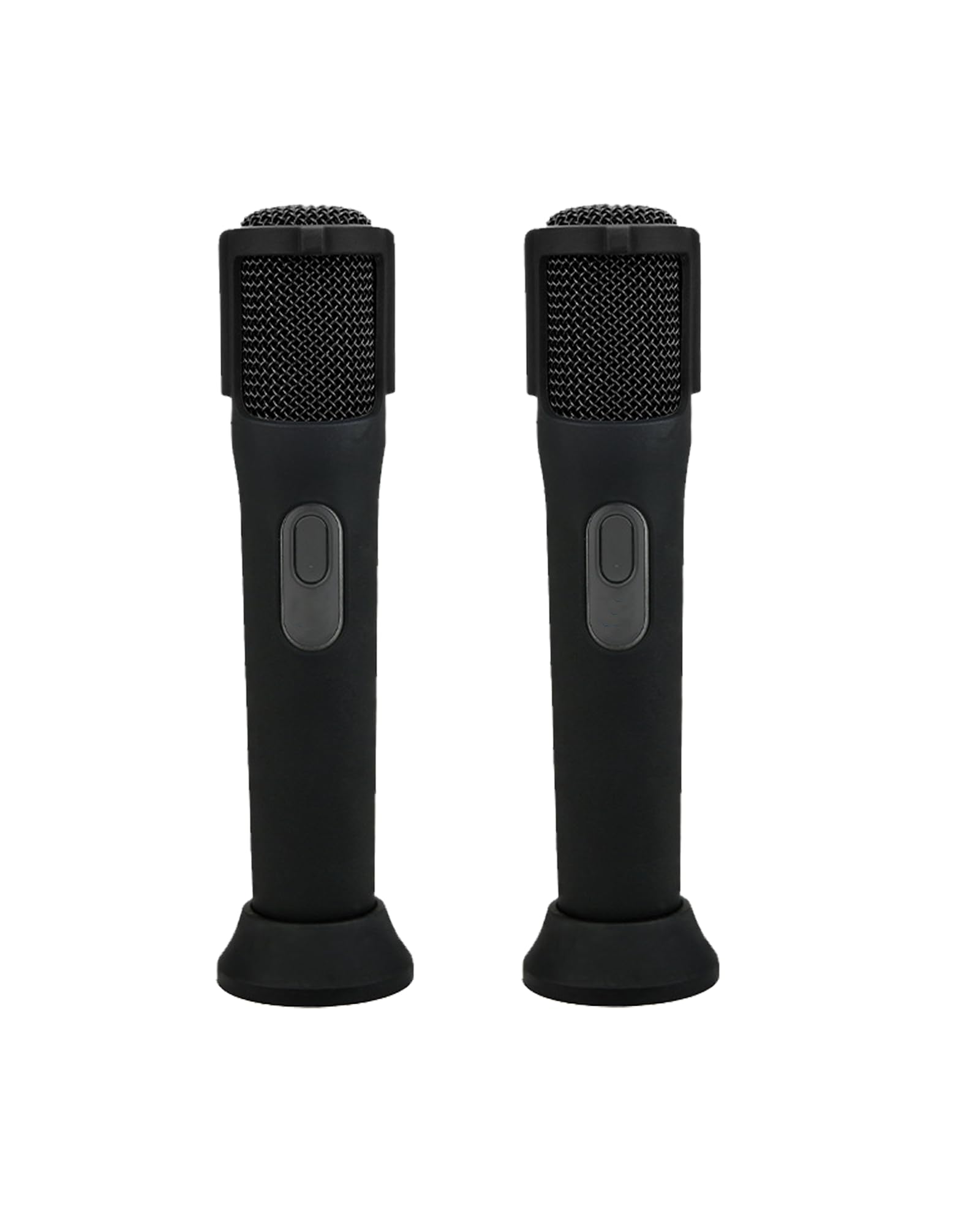 Lot de 2 coques de protection en silicone pour microphone sans fil JBL PartyBox – Résistantes aux chocs, à la poussière et à l'eau pour une utilisation sans souci n'importe où, noir