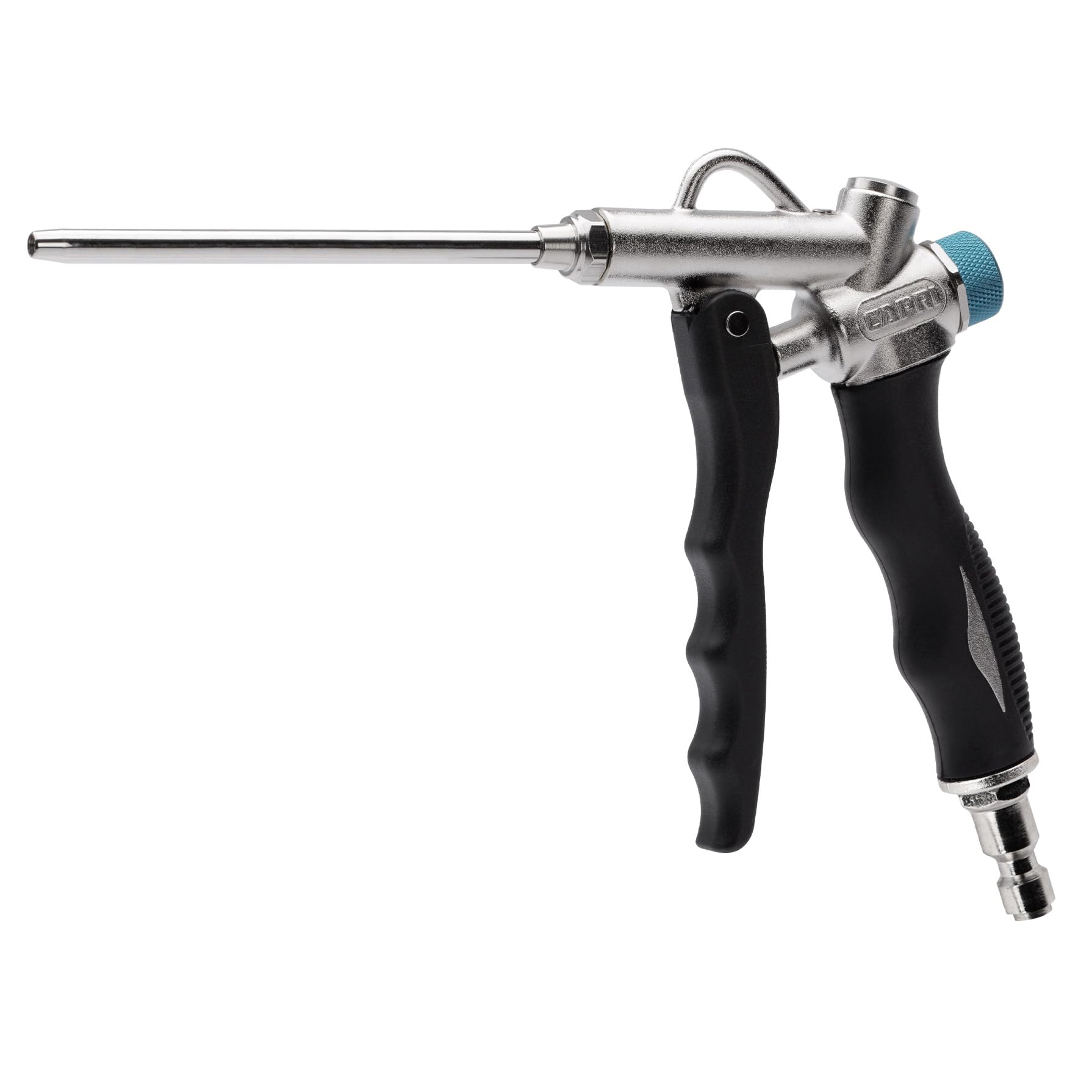 Soufflette air comprimé réglable Capri Tools à buse longue pour nettoyage de précision