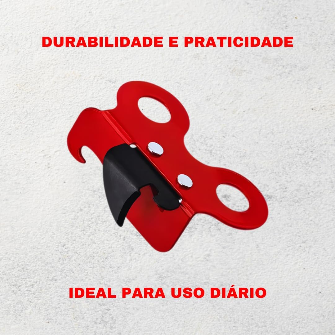 Abridor de Latas Borboleta 7x5cm em Metal Resistente – Compacto, Durável, Fácil de Usar e Ideal para Cozinha Gourmet