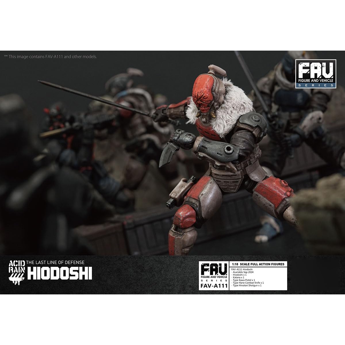 HiPlay Toy Alliance Acid Rain World 1/18 FAV-A111 Hiodoshi