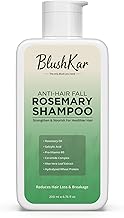 Anti Hairfall Rosemary Shampoo 200ml | Reduces Hair Fall & Breakage | Enriched with 0.8% Salicylic Acid, Aloe Vera, Wheat Protein & Vitamin E