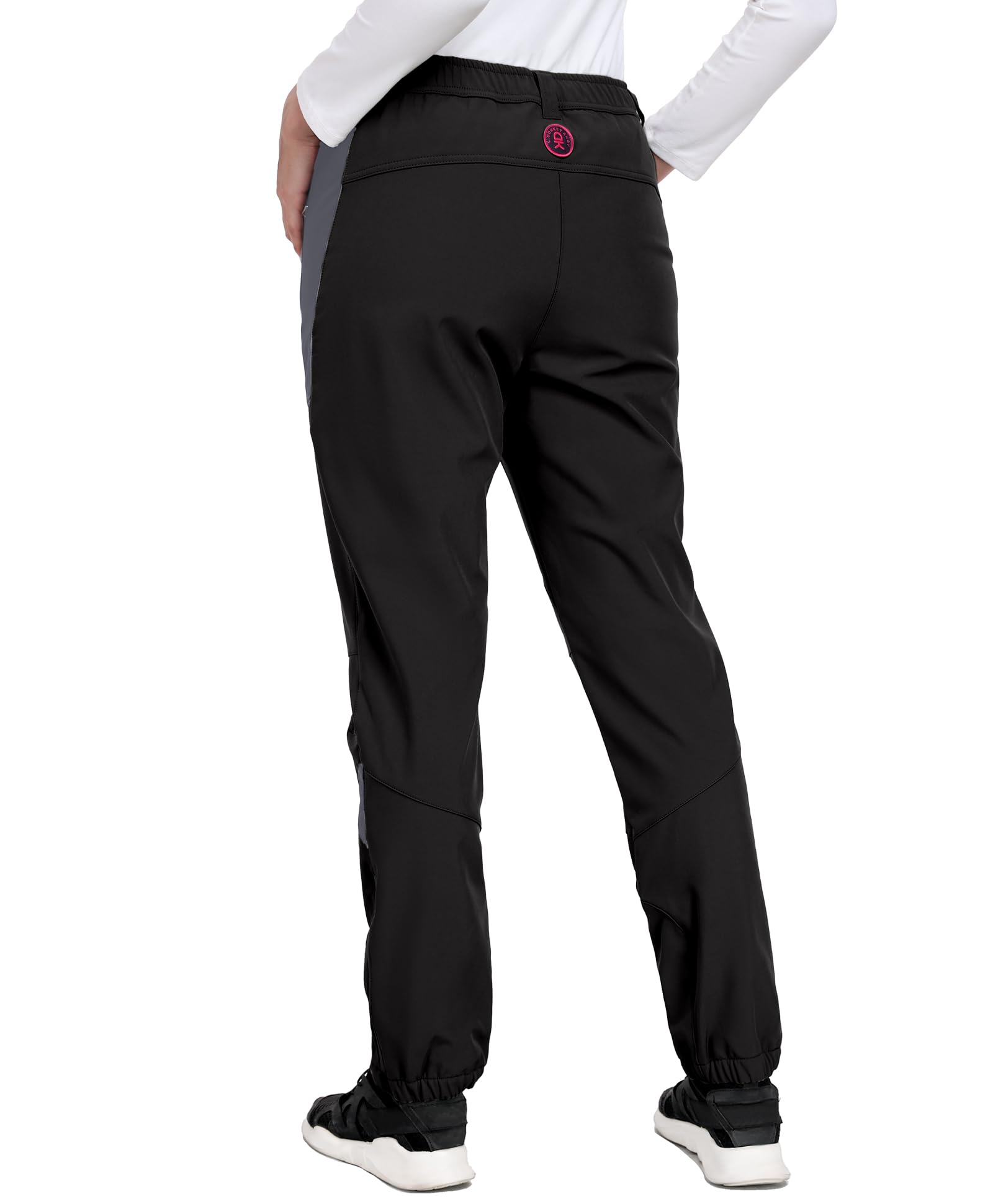 Little Donkey Andy Damen Winter Wanderhose Skihose Trekkinghose Snowboardhose, Softshell-Hose, Fleecegefüttert und wasserabweisend