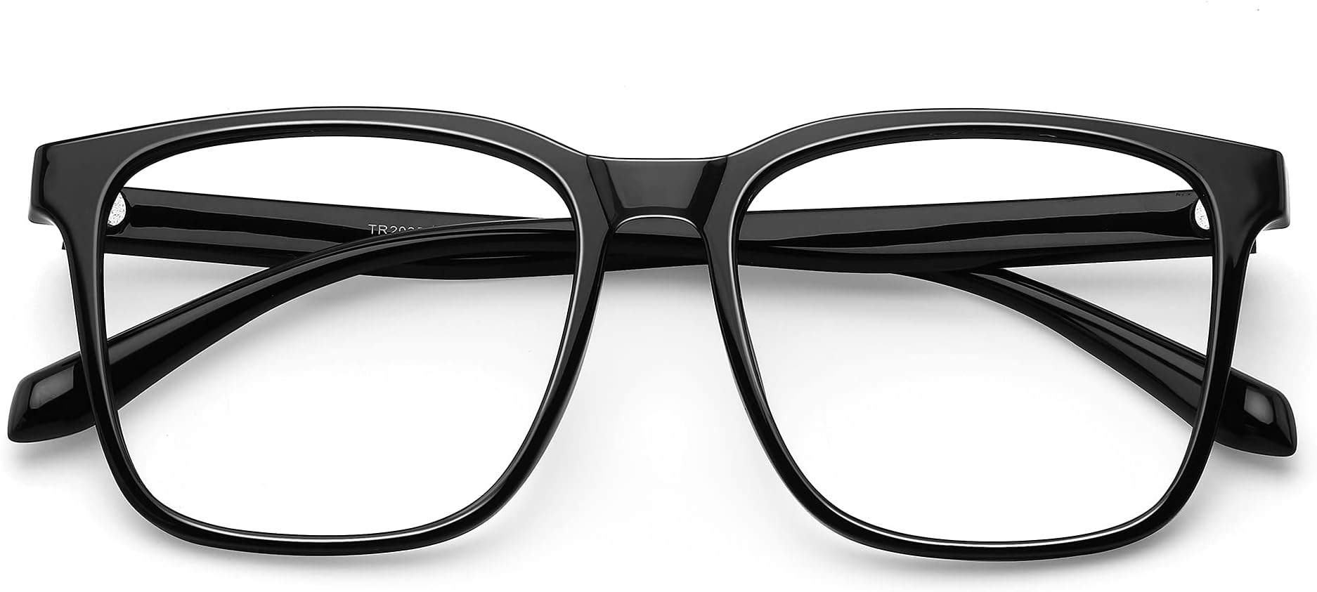 TEAPLMTT Blue Light Blocking Glasses Oversized Square Computer Glasses Anti Blue Light for Women Men