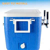 Vista 6 de Pokin Piezas de repuesto de mango enfriador para Coleman de 2 vías, mango Xtreme Cooler para accesorios de refrigeración de camping, doble capa