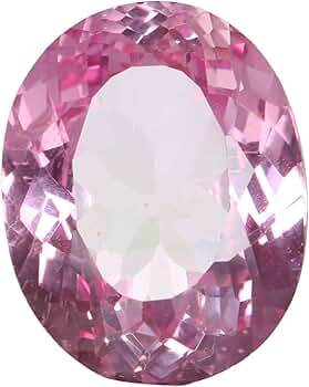 Amazon | GEMHUB 23Ct 人工石 ピンククンツァイトクリスタル宝石