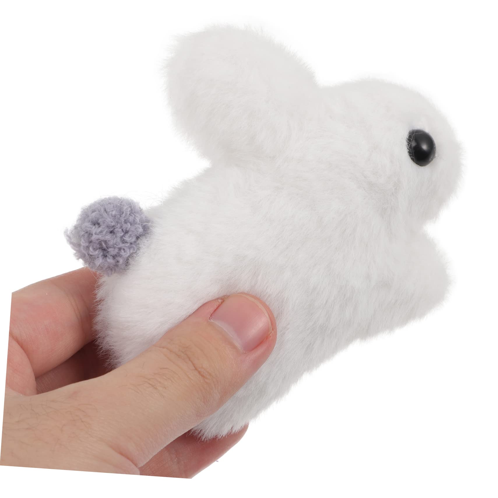 ibasenice 25piezas Colgantes De Conejo De Peluche Llaveros y Adornos Para Mochilas Decoración Adorable Para Bolsos y Accesorios De Fiesta