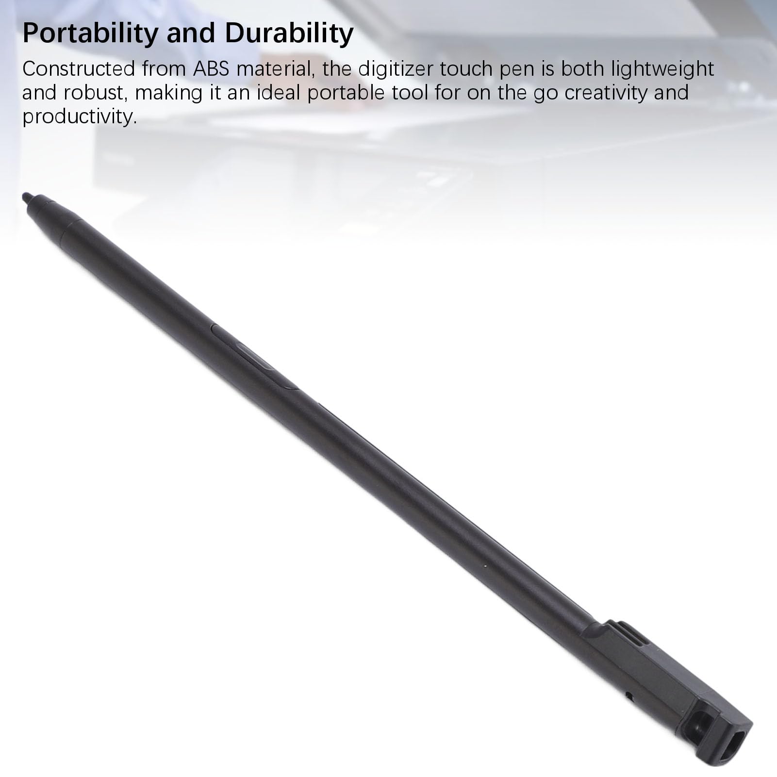 Sxhlseller Digitizer Stylus -Stift mit 4096 Druckempfindlichkeit, Touchscreen -Stift Kompatibel mit FMV Q738 Q739 FPCPN055, Ergonomisches Leichtes Schwarz