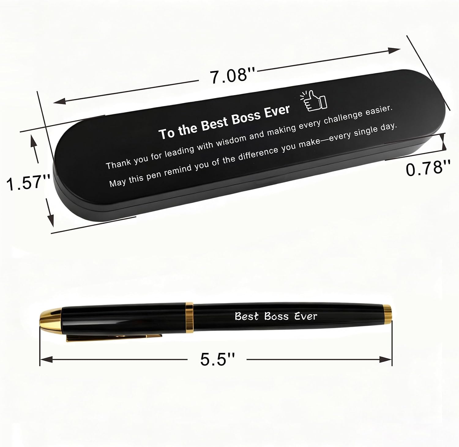 Boss Gift Pen for Men - Best Boss Ever Pen image 3