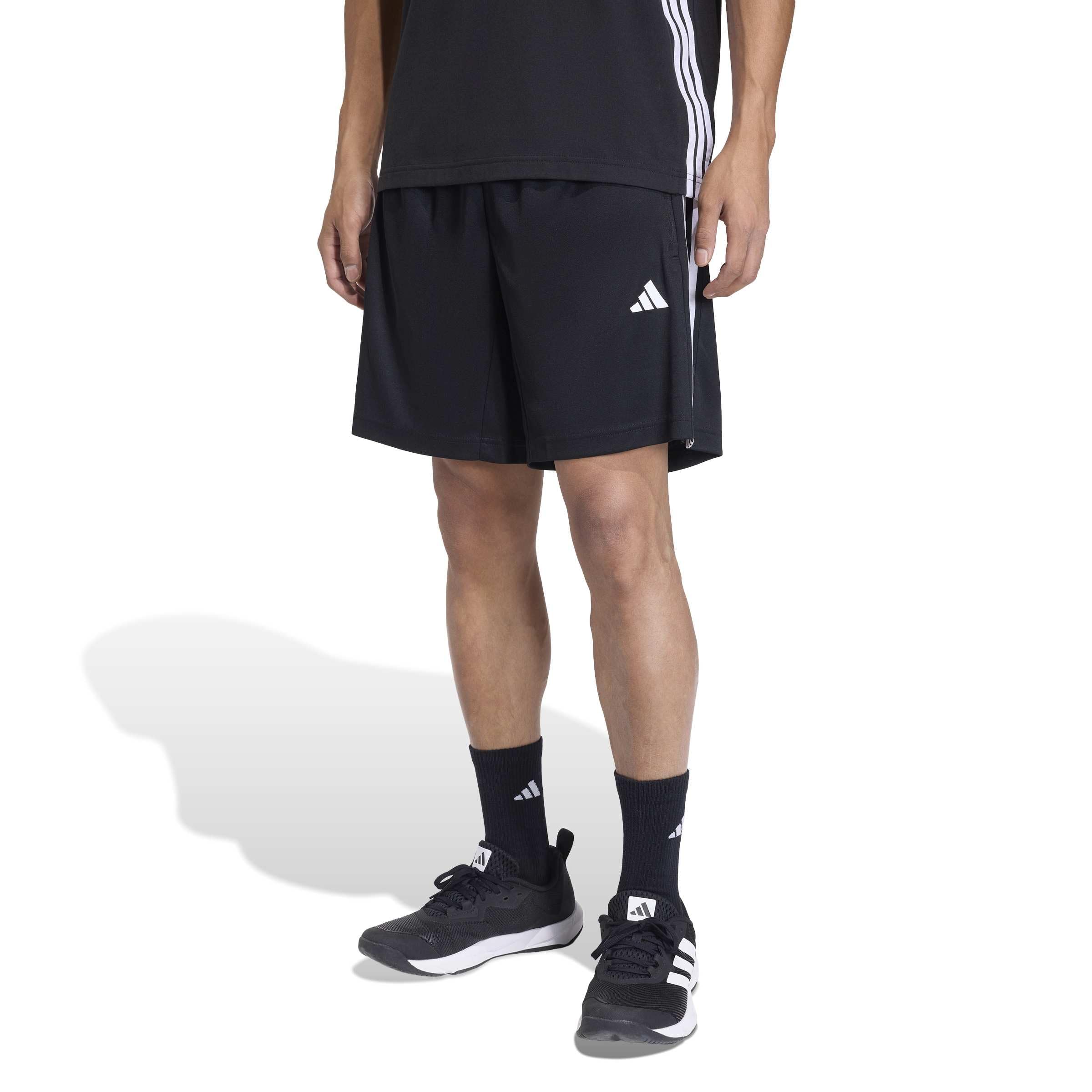 

                                                    adidas Men's Essentials 3-Stripes Workout Base Piq