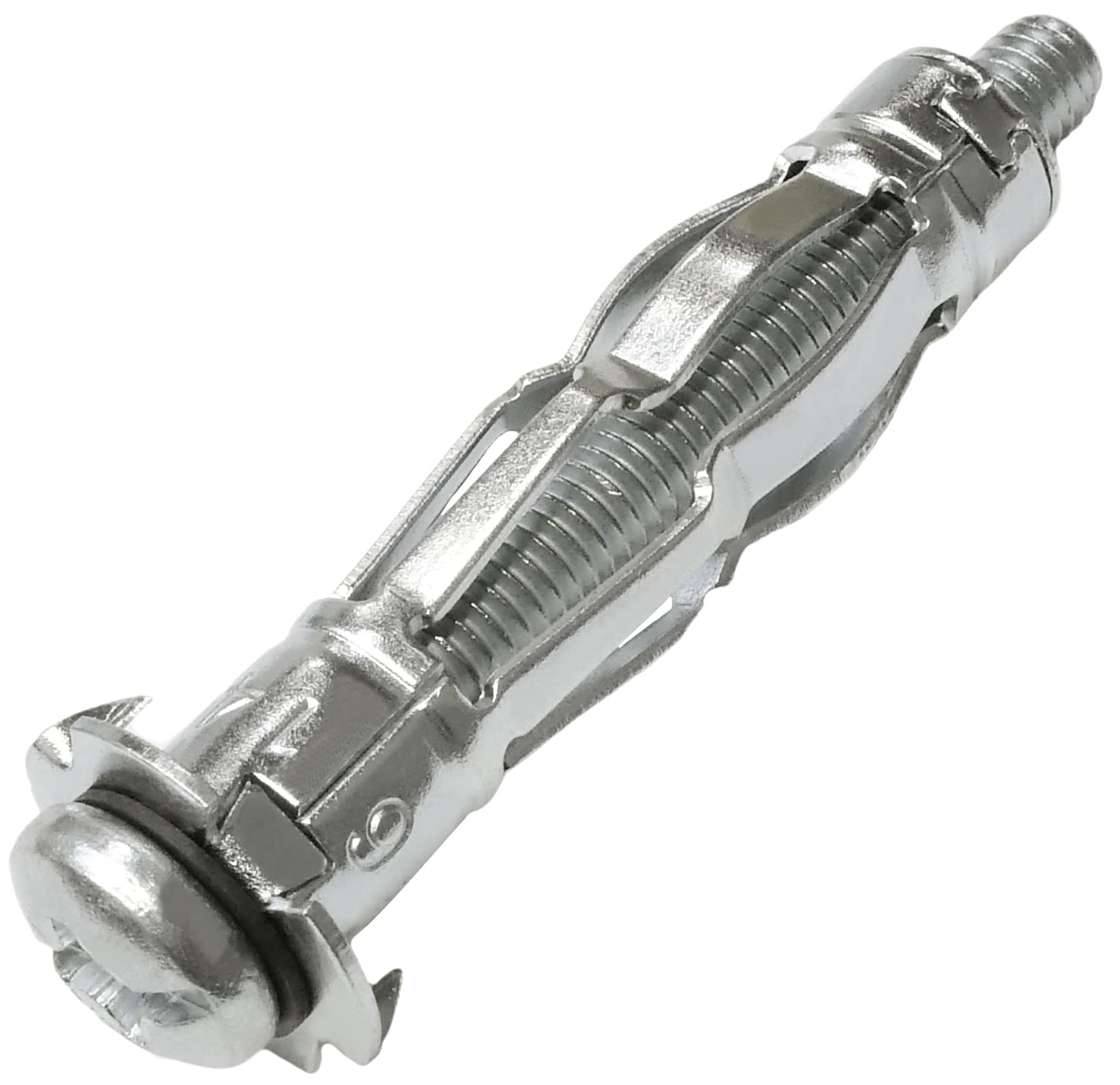 Tasselli Metallici Ad Espansione M6X52 Mm - Set Da 10 Per Cartongesso E Pareti Cave - Foto 14