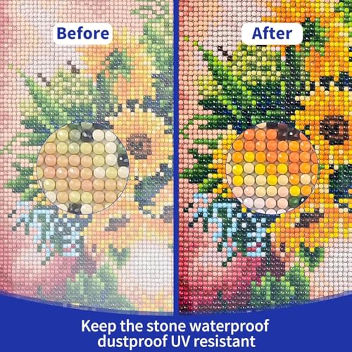 Image of 2pcs Diamond Painting Sealer, Diamond Art Painting Accessories Glue(8OZ)