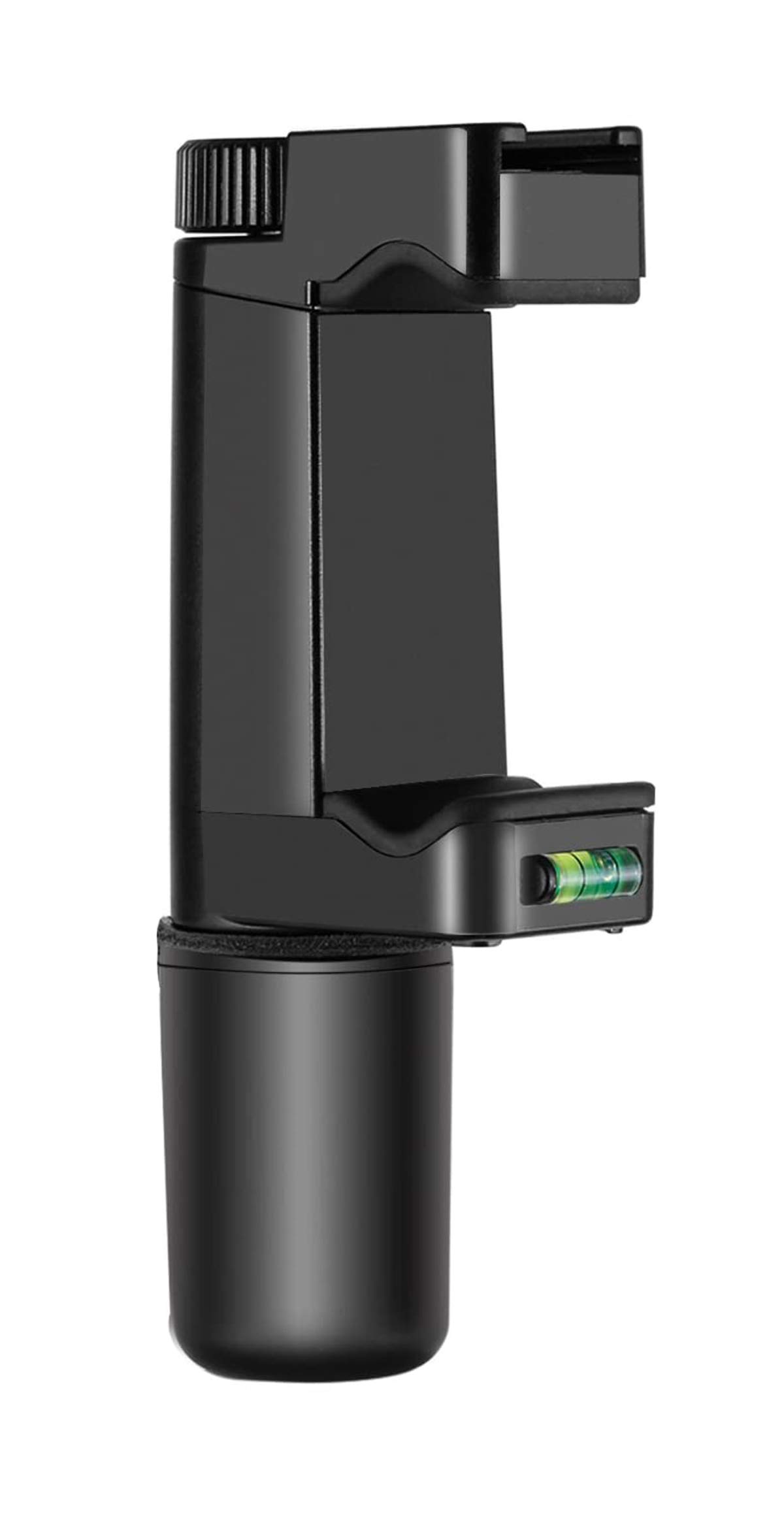 Osaka Smartphone Rig Filmmaker Grip Tripod Mount With Cold Shoe Mount For Led Video Light&Width Adjustable Mobile Phone Holder Compatible With All 6.5 Inches Mobile Phones.,Black-image-11