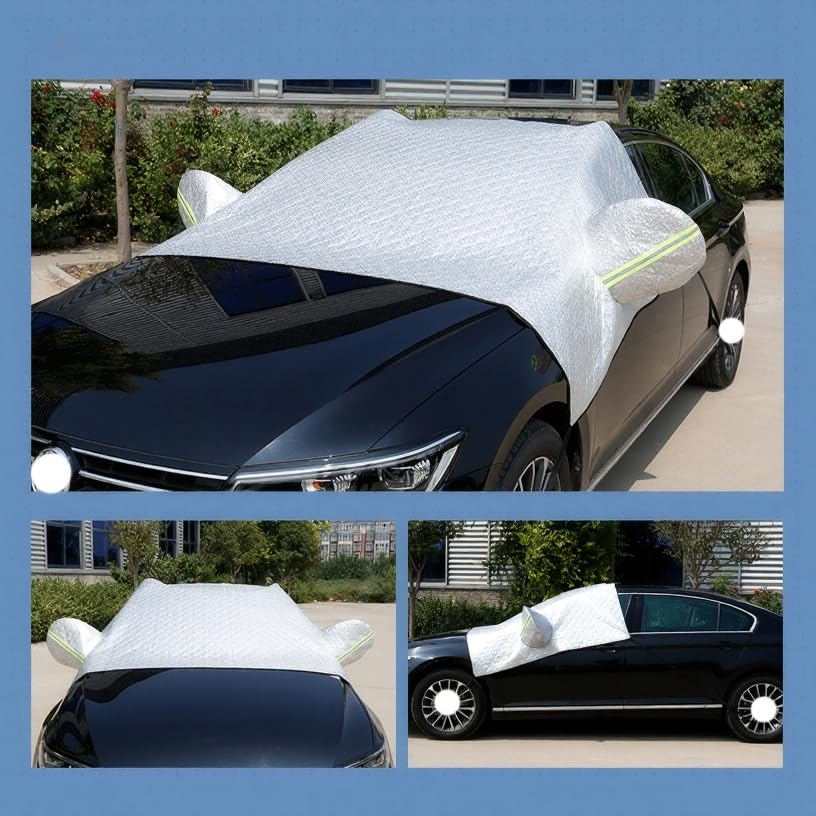 Pare Neige Benz E220 et E250 Housse de Voiture pour Stationnement Exterieur - 4