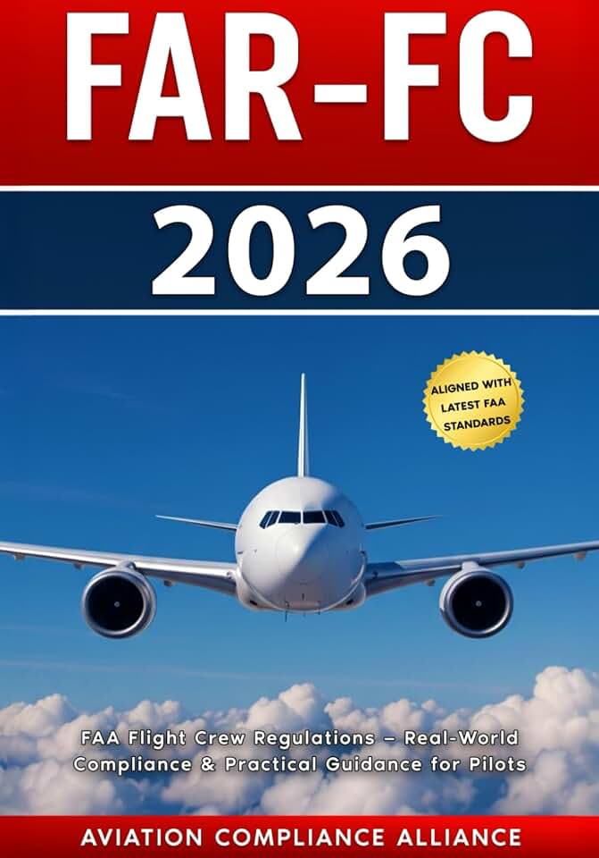 FAR-FC 2026: The Complete Guide to FAA Flight Crew Regulations — Real-World Compliance and Practical Guidance for Professional Pilots