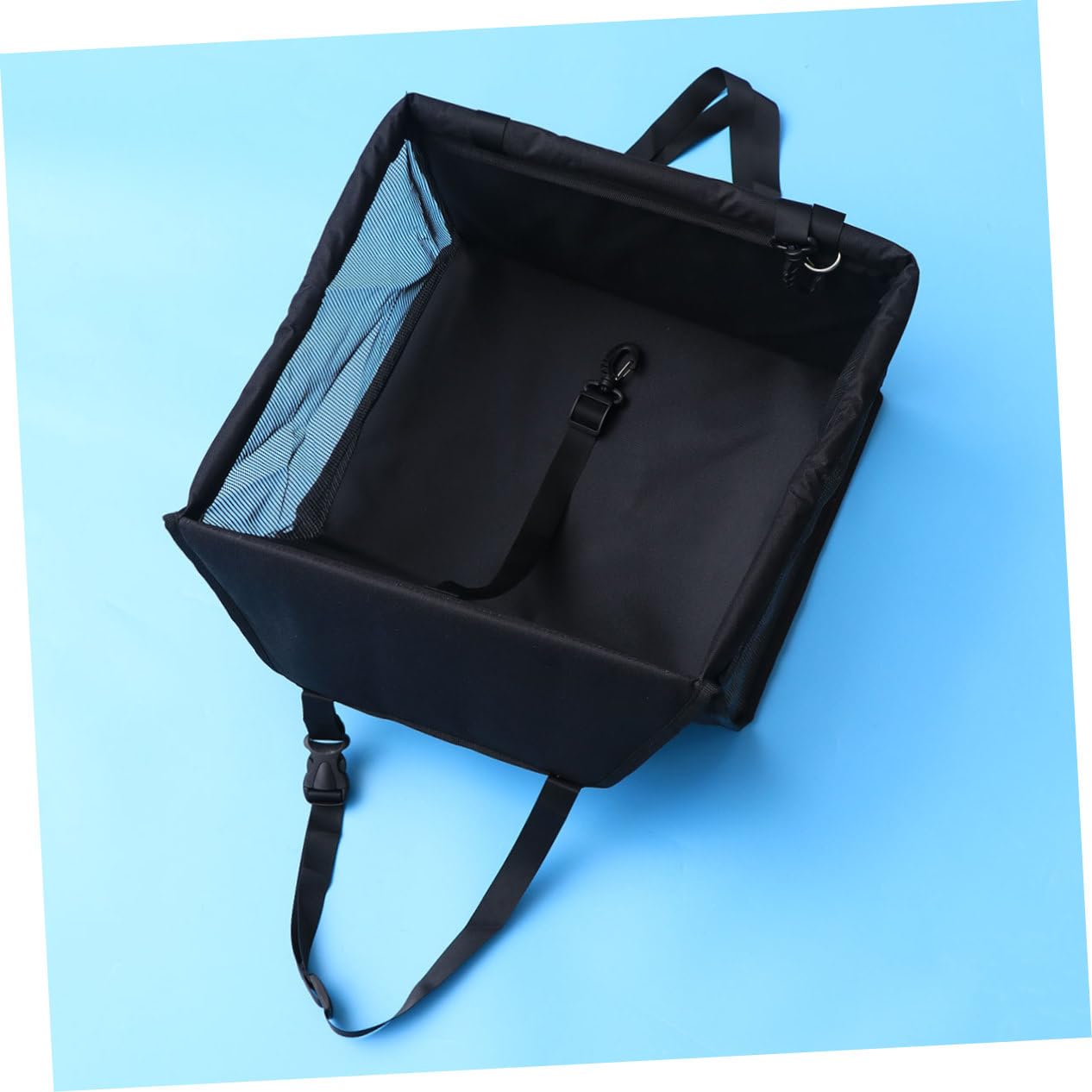 ABOOFAN Bolsa para Perros para El Coche con Laterales de Malla para Transportar Mascotas Color Cómoda para El Coche