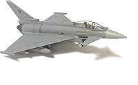 Vista 3 de Eurofighter Typhoon EF2000 1100 Modelo de avión fundido a troquel