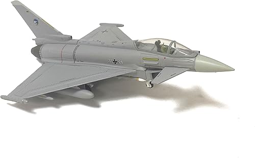Miniatura 3 de Eurofighter Typhoon EF2000 1100 Modelo de avión fundido a troquel