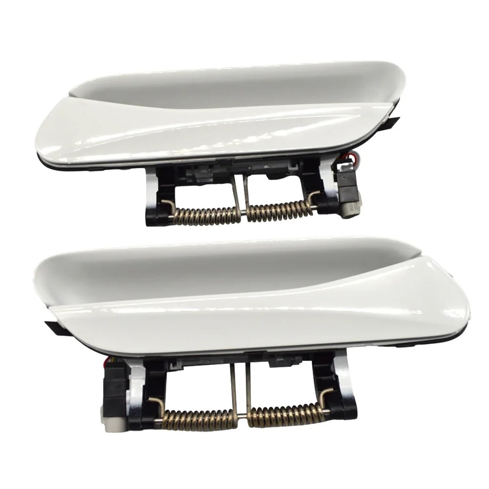 Hudfroa A Pair Of Rear Side Door Handles For Vw Id4 White Four Door Inductive Handle Handles Energy Vehicles Outer Assembly