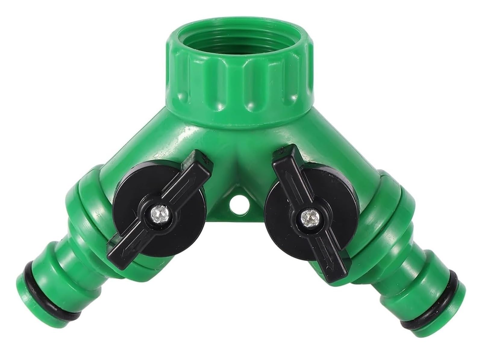 Evwgnpqrv Green A Faucet Hose Splitter, Double Y-Type Shunt Garden Hose Splitter 2 Pack Green(Green A)