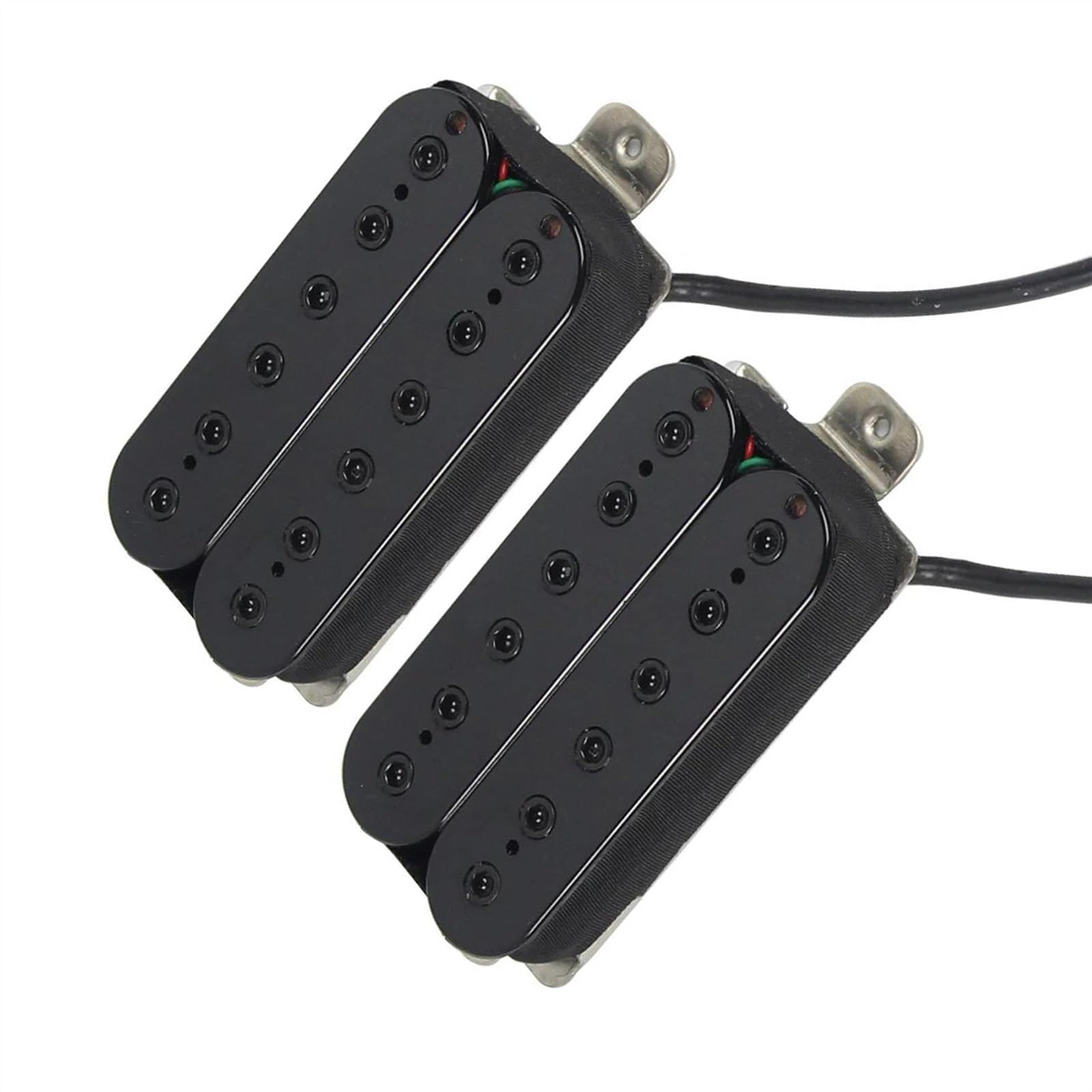 Professioneller E-Gitarren-Tonabnehmer 2 Stücke Alnico 5 Gitarre Pickup Humbucker E-gitarre Pickup Neck Bridge Set Schwarz Für Gitarre Teile Zubehör