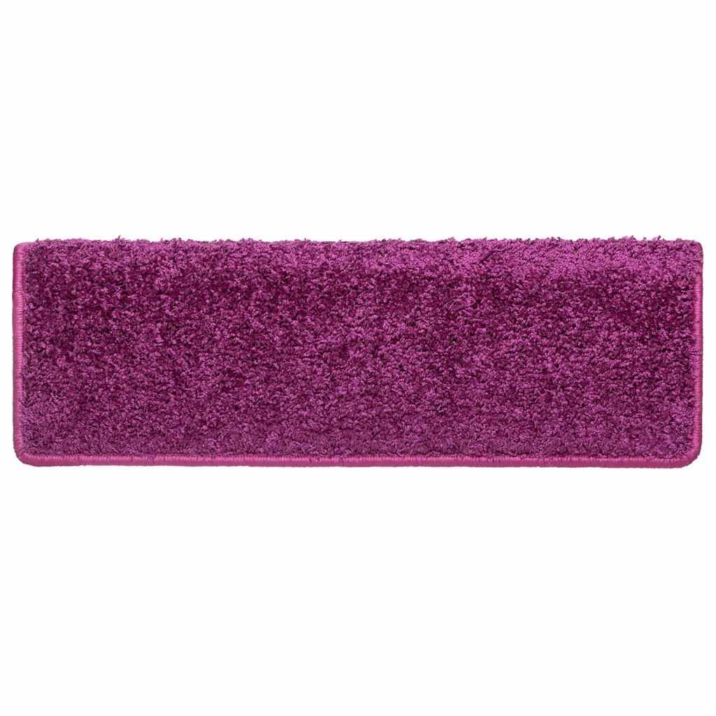 Maty Na Schody 15 Szt. 65x21x4 cm Fioletowe Prostokątne Nakładki PP